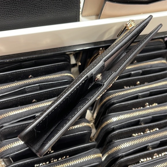 Kate Spade Darcy Large Slim Bifold Wallet 
Black - Picture 12 of 16